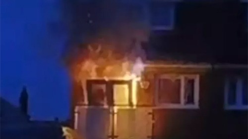 Family Escapes Burning Home After Second-Hand E-Bike Explodes